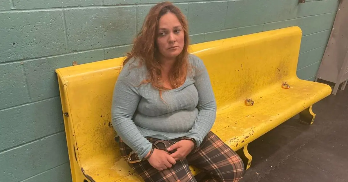 An Arkansas woman was apprehended in California after allegedly abducting her eight children from their foster homes, reports Radar Online.