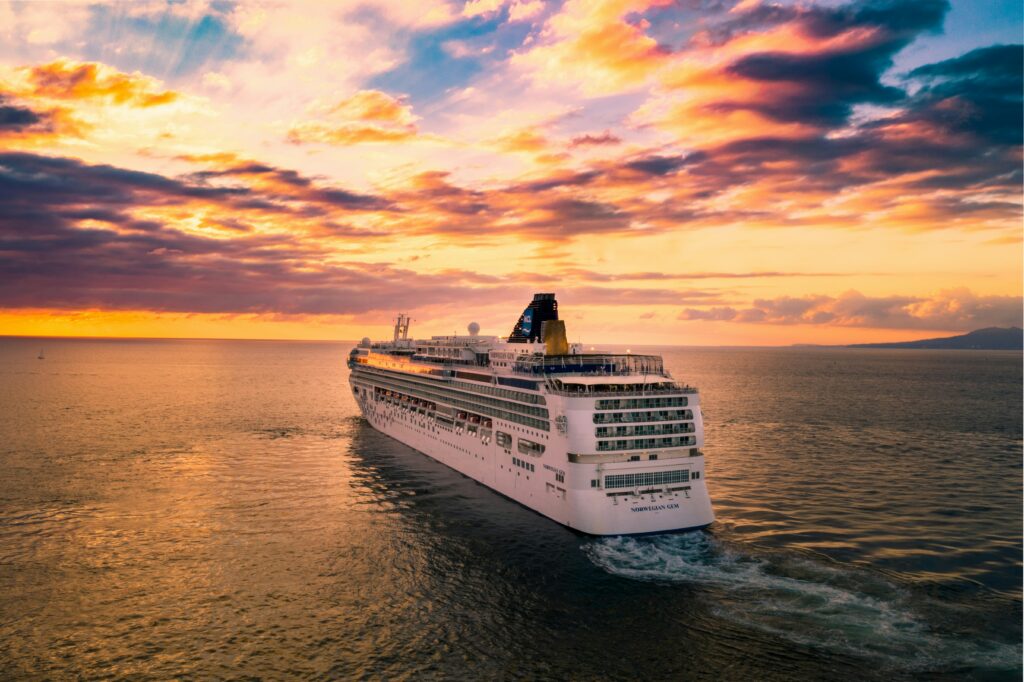 Two passengers of a Norwegian Cruise Line are facing accusations of transporting 112 bags of marijuana on a ship headed to the United Kingdom from Miami, per the NY Post.