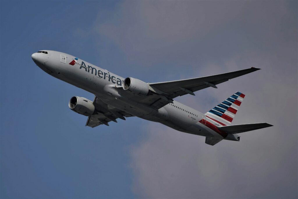 A Florida man aboard an American Airlines flight was put in a headlock and forcibly removed from the aircraft.