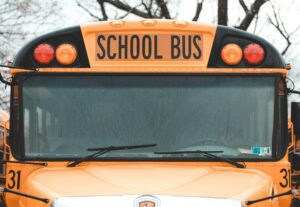 A 13-year-old girl was allegedly attacked on her way home from school while on the bus.