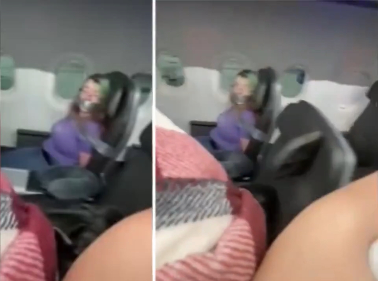 A woman is currently dealing with significant legal expenses due to an incident that took place during a flight from Dallas to Charlotte in 2021.