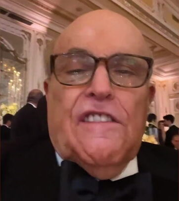 Rudy Giuliani went off during a routine court hearing on Tuesday.