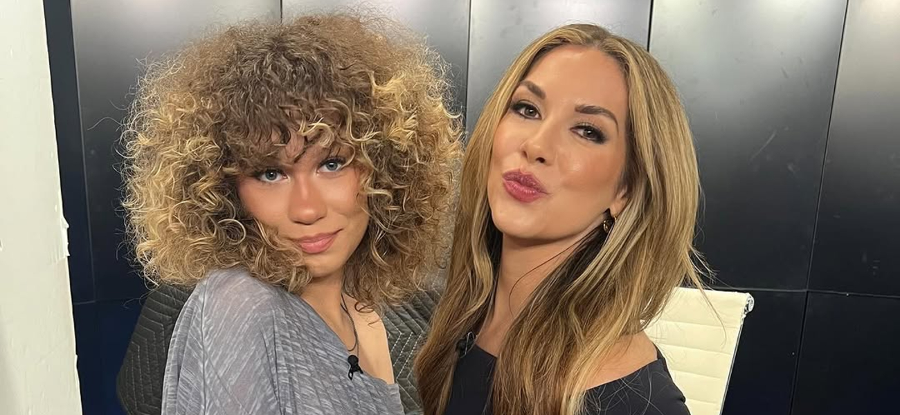 Allison Holker and her daughter Weslie